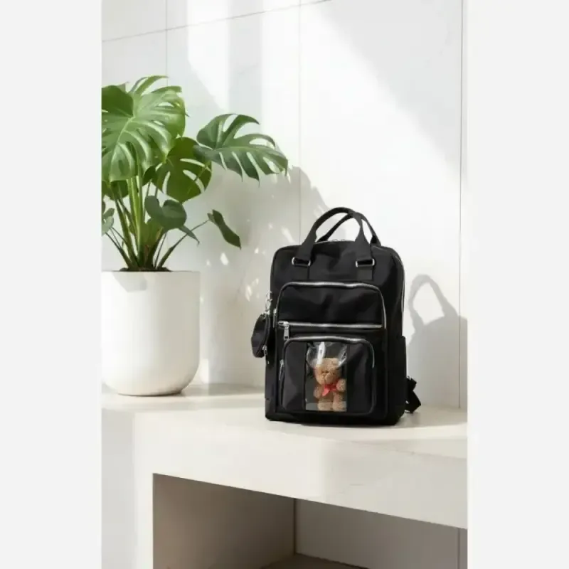 کوله دانشجویی چهار زیپه ضد آب و جادار