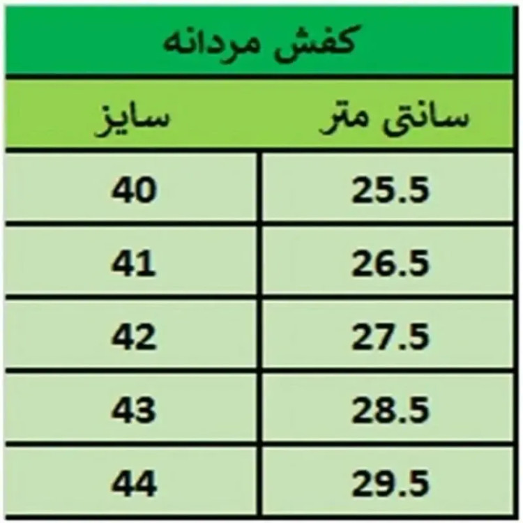 کفش اسپرت مردانه مدل کوروش رنگ مشکی زیره سفید چرم مصنوعی