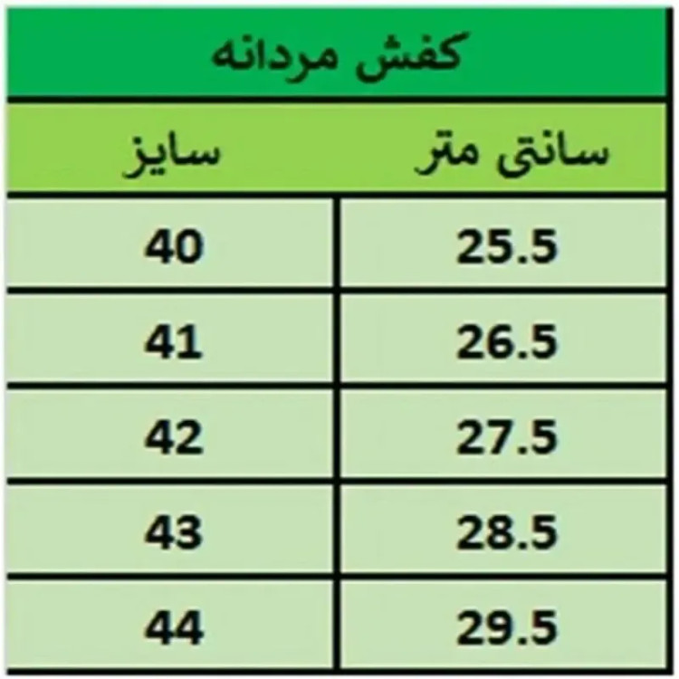 کفش کتونی مردانه کشی مدل برلین رنگ سدری